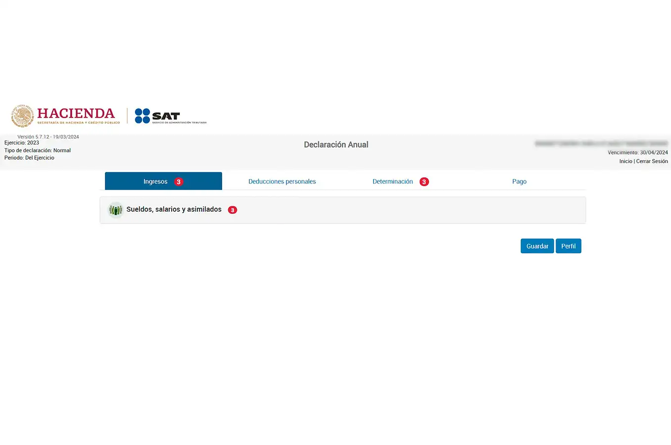 Tutorial declaración anual de personas físicas